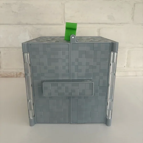 Minecraft Stone Case For Mini Figures Collector Display Case Storage Box - Picture 6 of 12